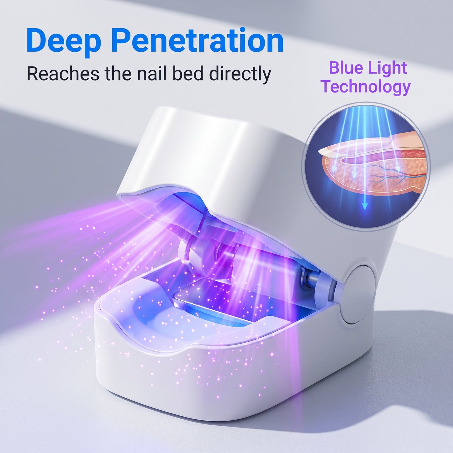 🔥Today‑Only 50% OFF｜UV nail fungus lamp