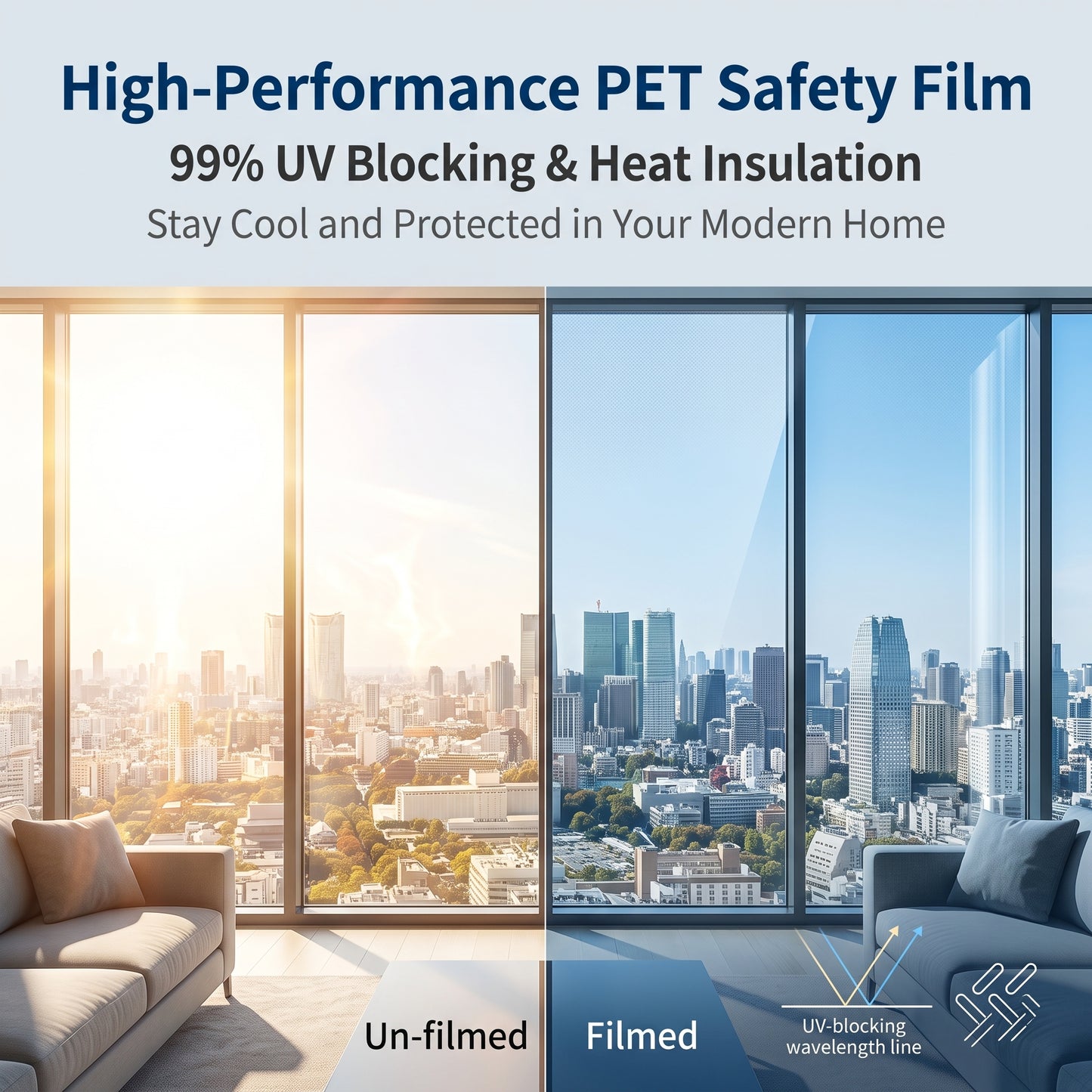 🌊LAST DAY 50% OFF⭐Window Insulation Privacy Film