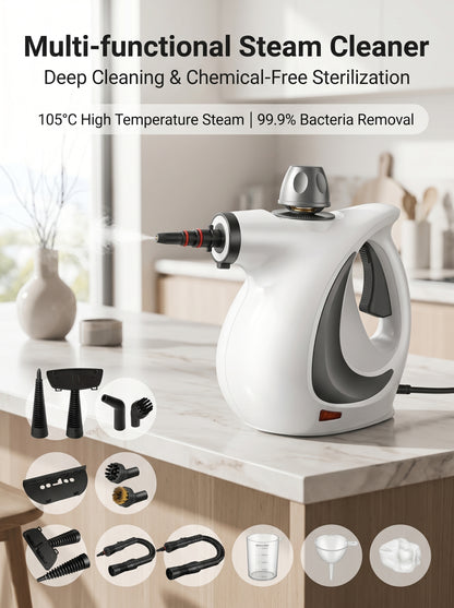 ✨Get estra 50% Off✨Handheld Steam Cleaner for Home Car And Office Powerful