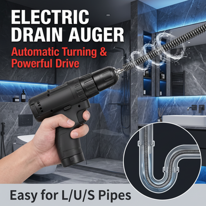 🔥50% OFF🔥Powerful spring tool for unclogging toilets, kitchen pipes, and floor drains