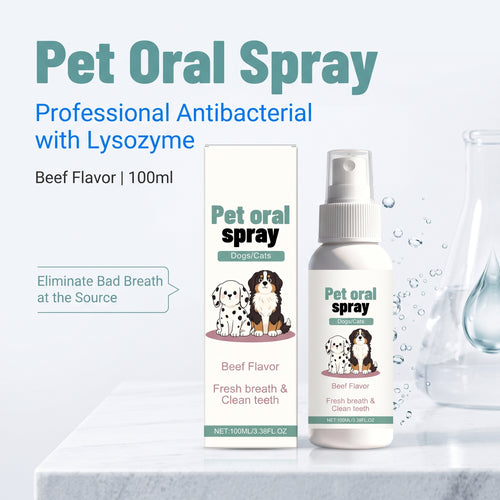 🐱🐶 First 50 customers get one free 🔥 Fresh Breath Pet Teeth Spray