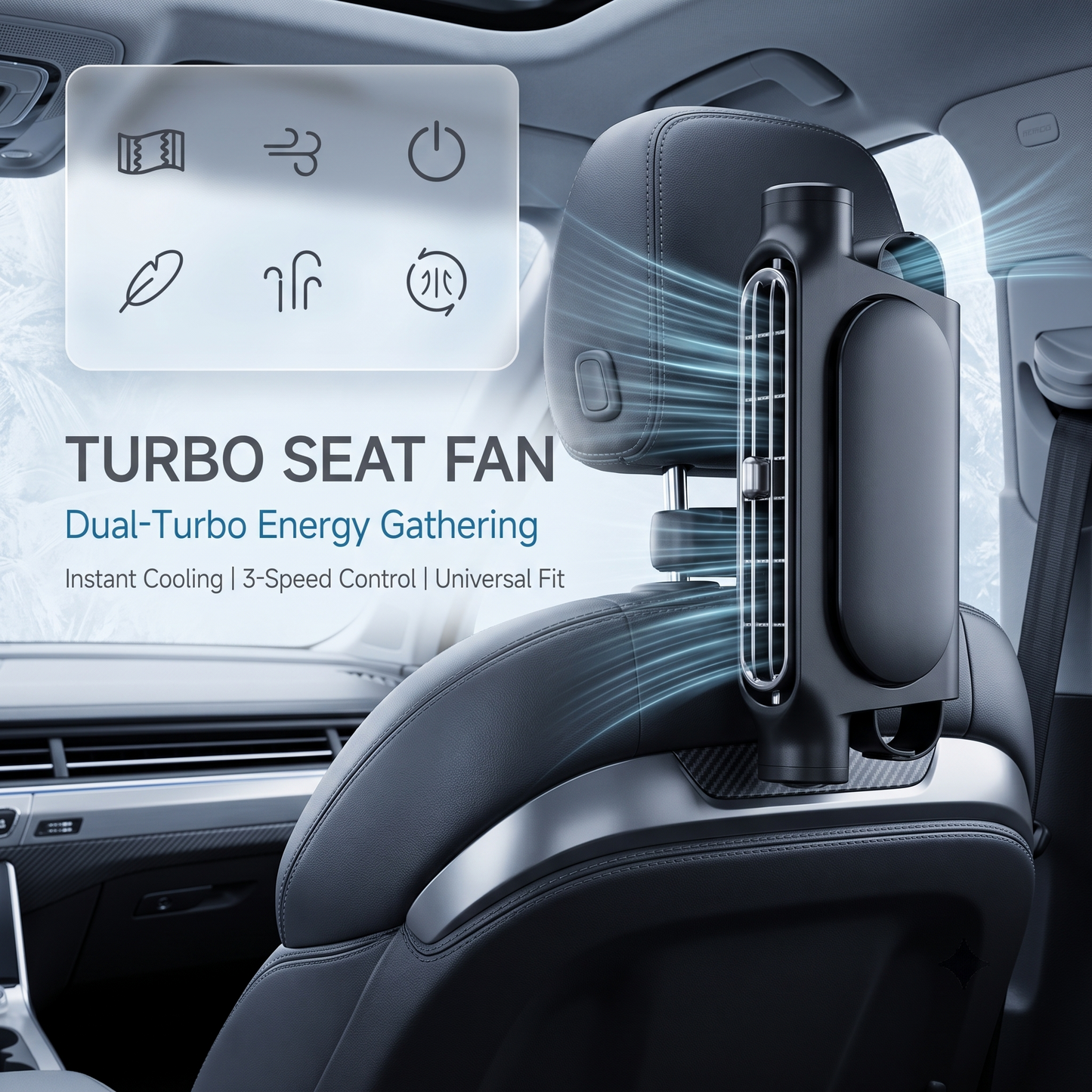🚗💨 50% OFF🔥Headrest Fan for Car