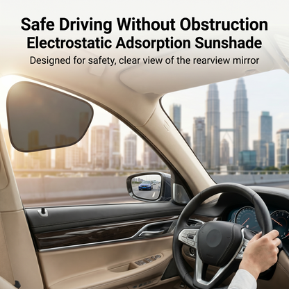 💥2026 HOT SALE💥Car Electrostatic Adsorption Sunshade And Sun Protection Curtain