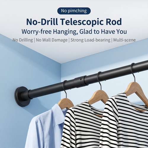 ⏳Last Day Sale 50% OFF💥🏠This Adjustable Clothes Drying Rod Is the Home Hack Everyone Needs!