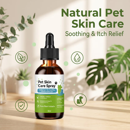 🔥 Save 50%! | Buy 1 Get 1 Free🐱🐶 Pet Skin Care Spray to Relieve Skin Redness, Suitable for Dogs and Cats