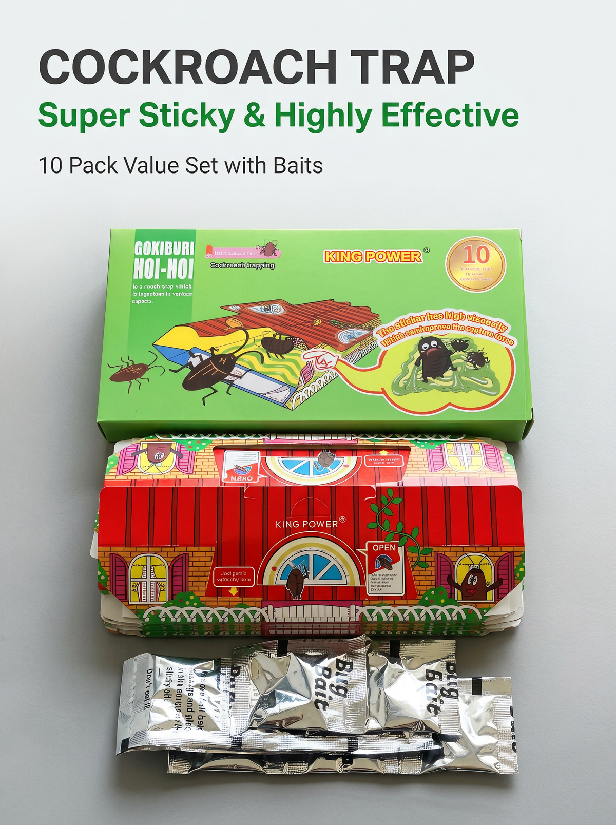 Christmas Pest Special 🎅 Buy More Get More Free| Cockroach Traps Non-Toxic Physical Roach Killer
