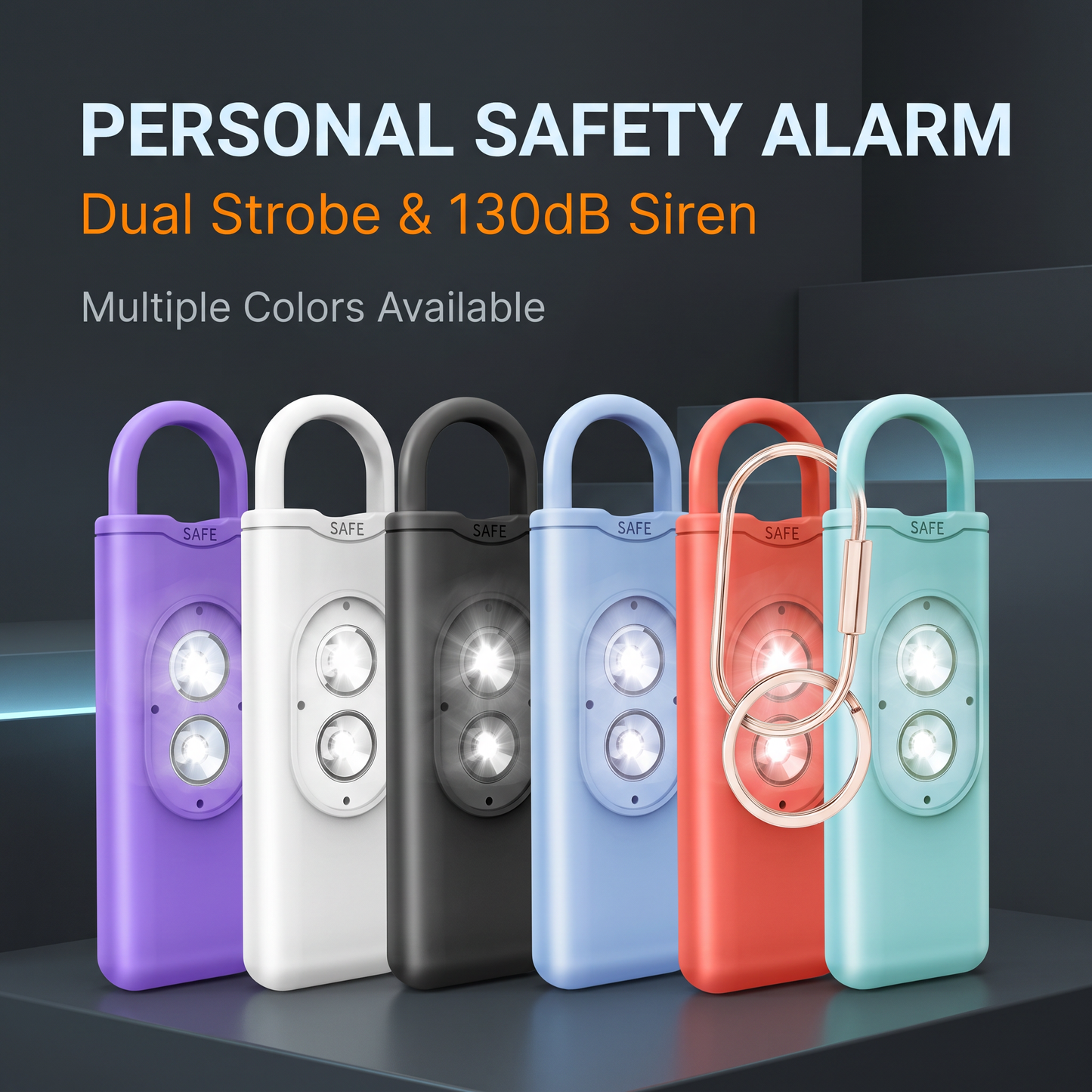 🔥2026 HOT SALE🔥Double-flashing personal alarm