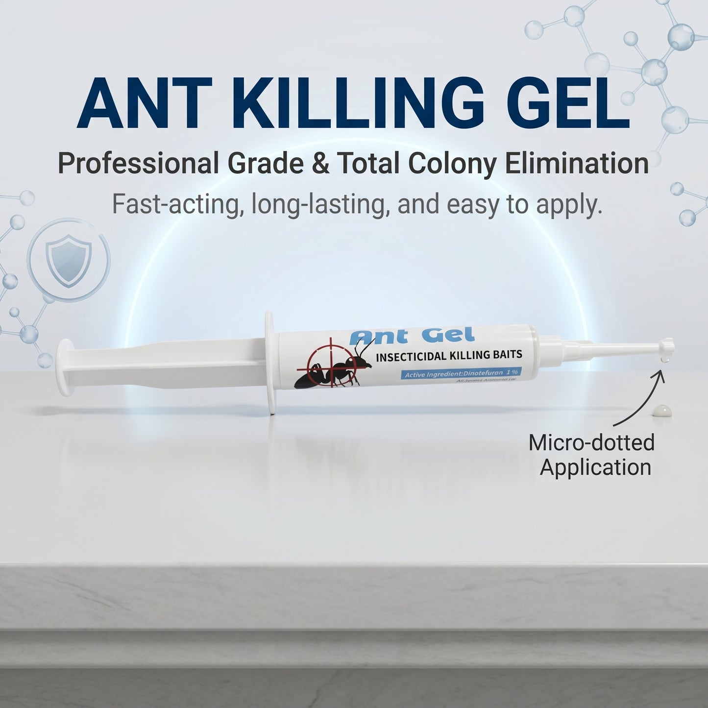 🔥50%off🐜Advanced Ant Gel Bait Syringe | Kill Ants & Termites at the Source, Eliminates Entire Colony (1-Pack/4-Pack)