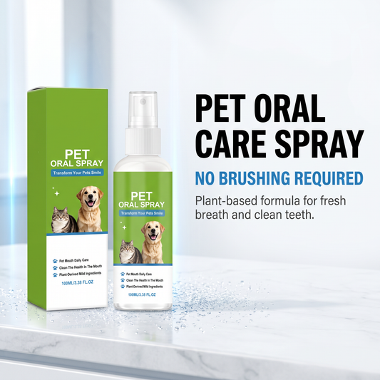 🔥Buy 1 Get 1 Free🔥Pet Oral Spray To Clean Tartar And Stains