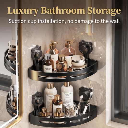 🔥Buy 1 Get 1 Free🔥✨No-drill suction cup shelf