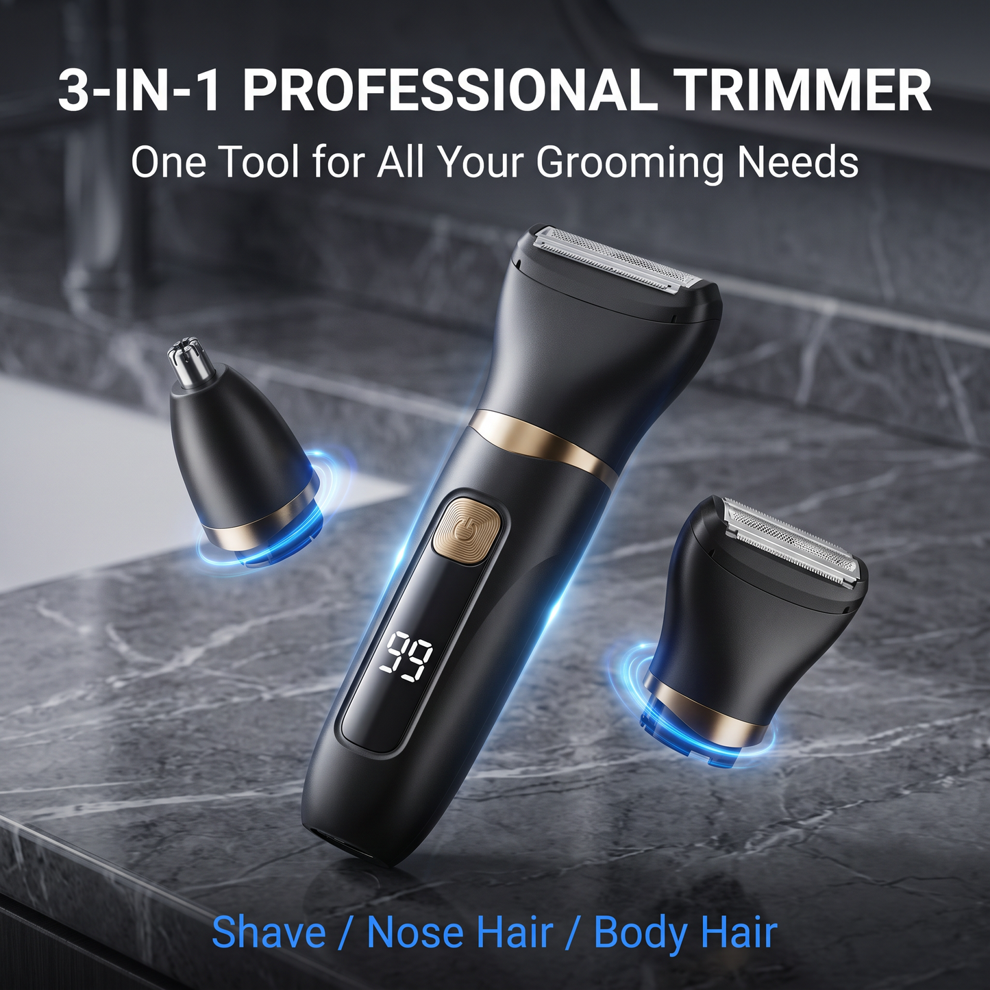 🔥2025 Hot Sale🔥3-in-1 Multifunctional Electric Shaver