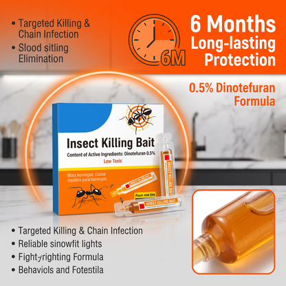 🔥Buy 1 Get 1 Free🪳5 Pack Liquid Ant Killer Bait Stations Indoor Ant Traps For Fast Ant Control
