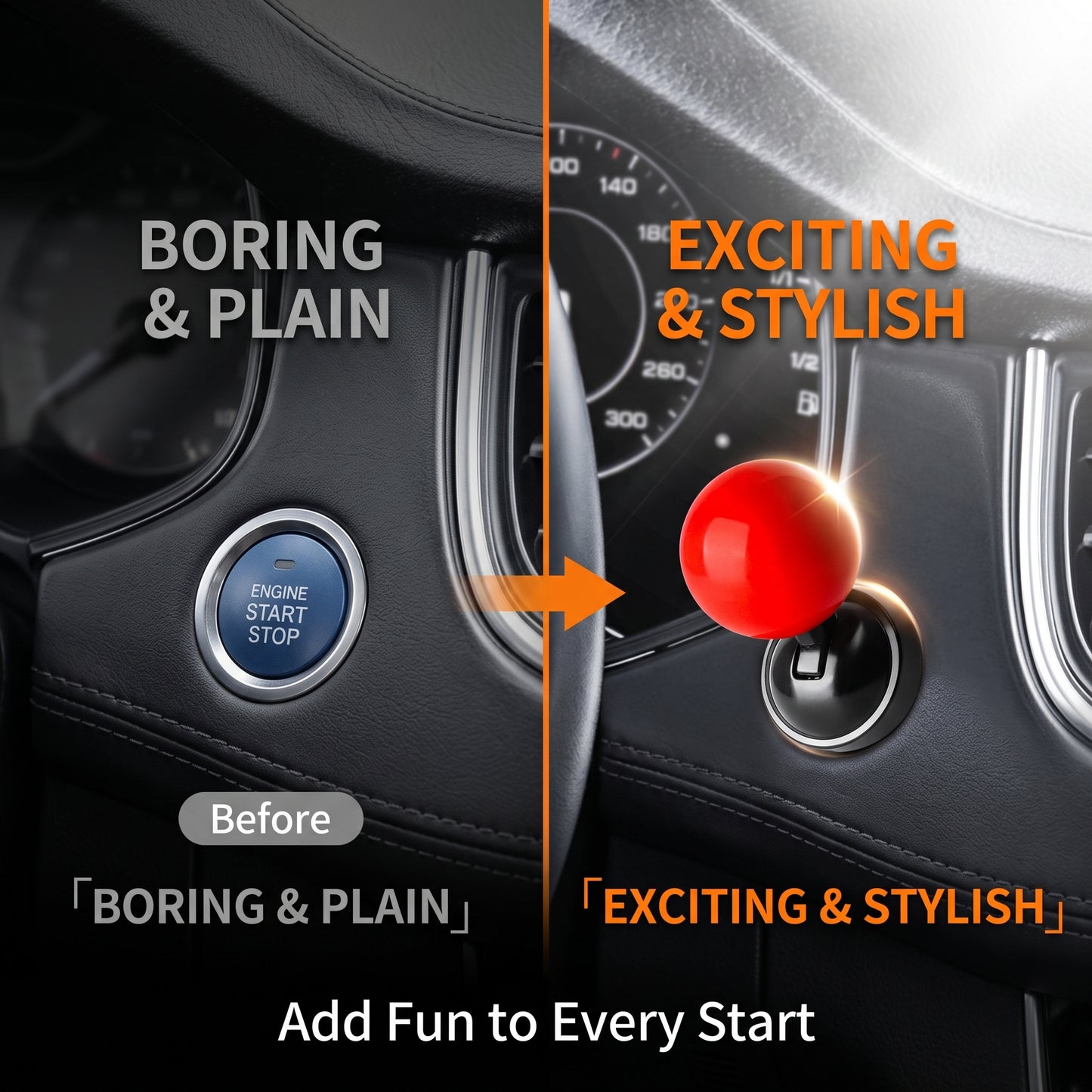🔥Buy 1 Get 1 Free🔥Car One-Click Engine Start Stop Button Rocker Switch