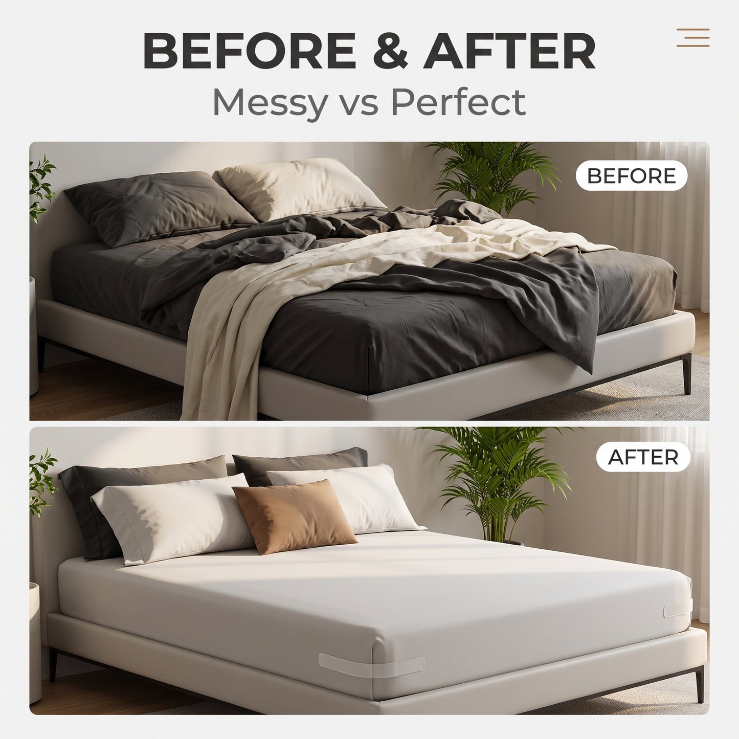 🎉Buy 1 Get 1 Free🎉Sheet Fasteners Bed Sheet Holders 🛏️
