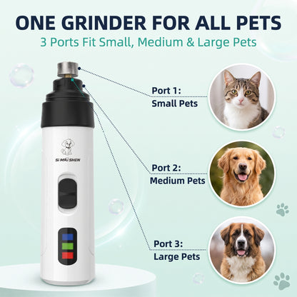 🔥Today Only 50% Off｜Pet Nail Grinder With Diamond‑Grade Grinding Wheels