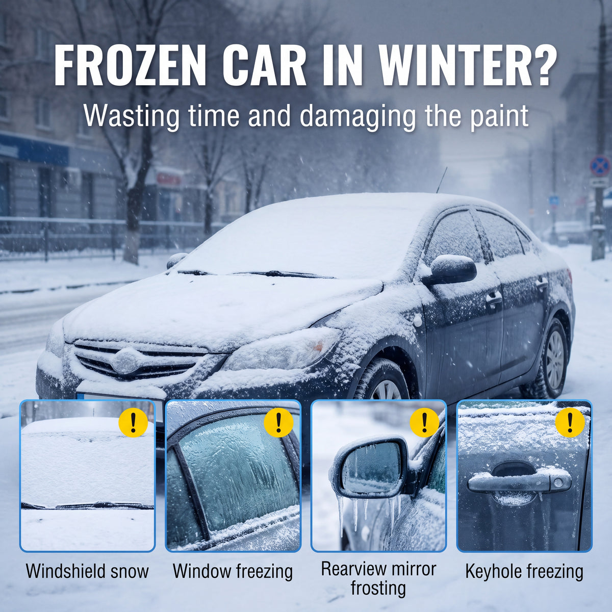 🔥Half-price offer for the first 50 customers! 🎉  BUY 1 GET 1 FREE!!⚡50K+ SOLD❄️Powerful De-icing Spray for Car