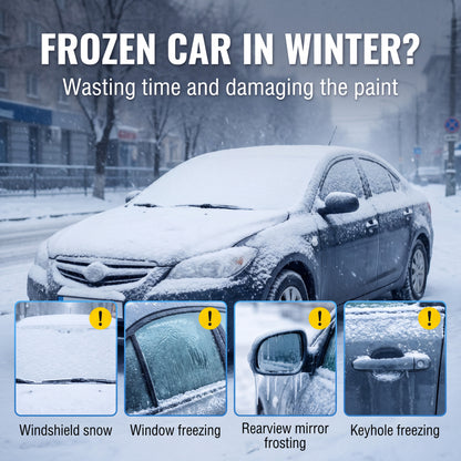 🔥Half-price offer for the first 50 customers! 🎉  BUY 1 GET 1 FREE!!⚡50K+ SOLD❄️Powerful De-icing Spray for Car