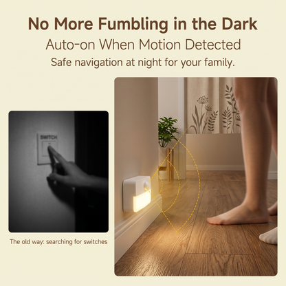 🔥Limited-time 50% off🏆Stick-On Motion Night Light — Works Anywhere