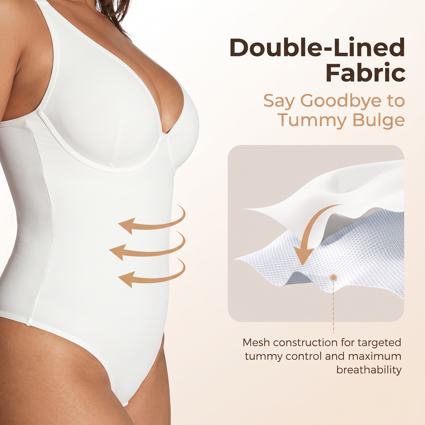🔥Today‑Only 50% OFF ｜Push-Up Bodysuit