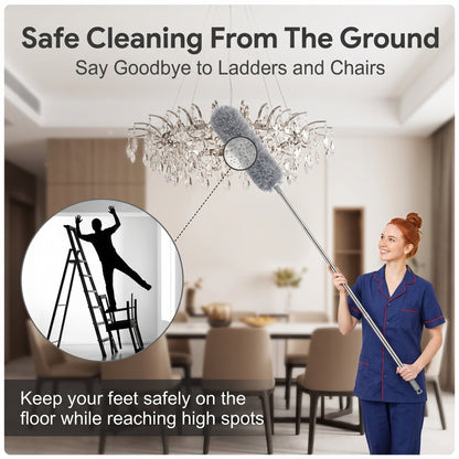 🔥50%off🔥 2.8-meter extended, detachable and arbitrarily bendable dust removal tool