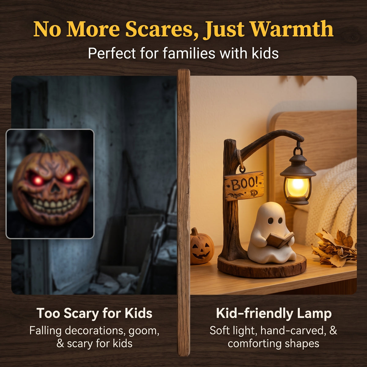 🔥First 50 Customers Enjoy 51% oFF🔥Lighted Boo Ghost Reading Tabletop Decor