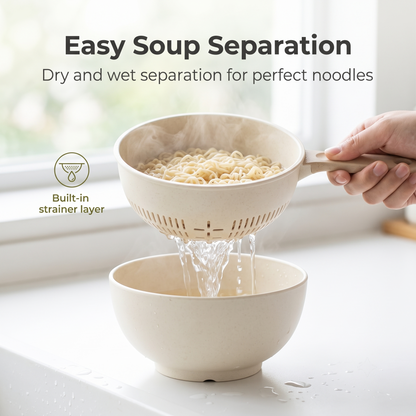 🔥HOT SALE🔥Multifunctional Microwave Ramen Bowl Set (6 Pieces)