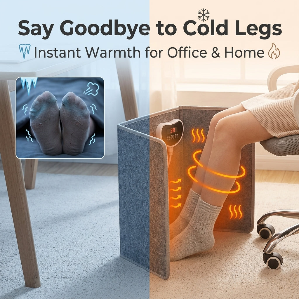 🥶🧦Foldable Leg Warmer With Soft Blanket