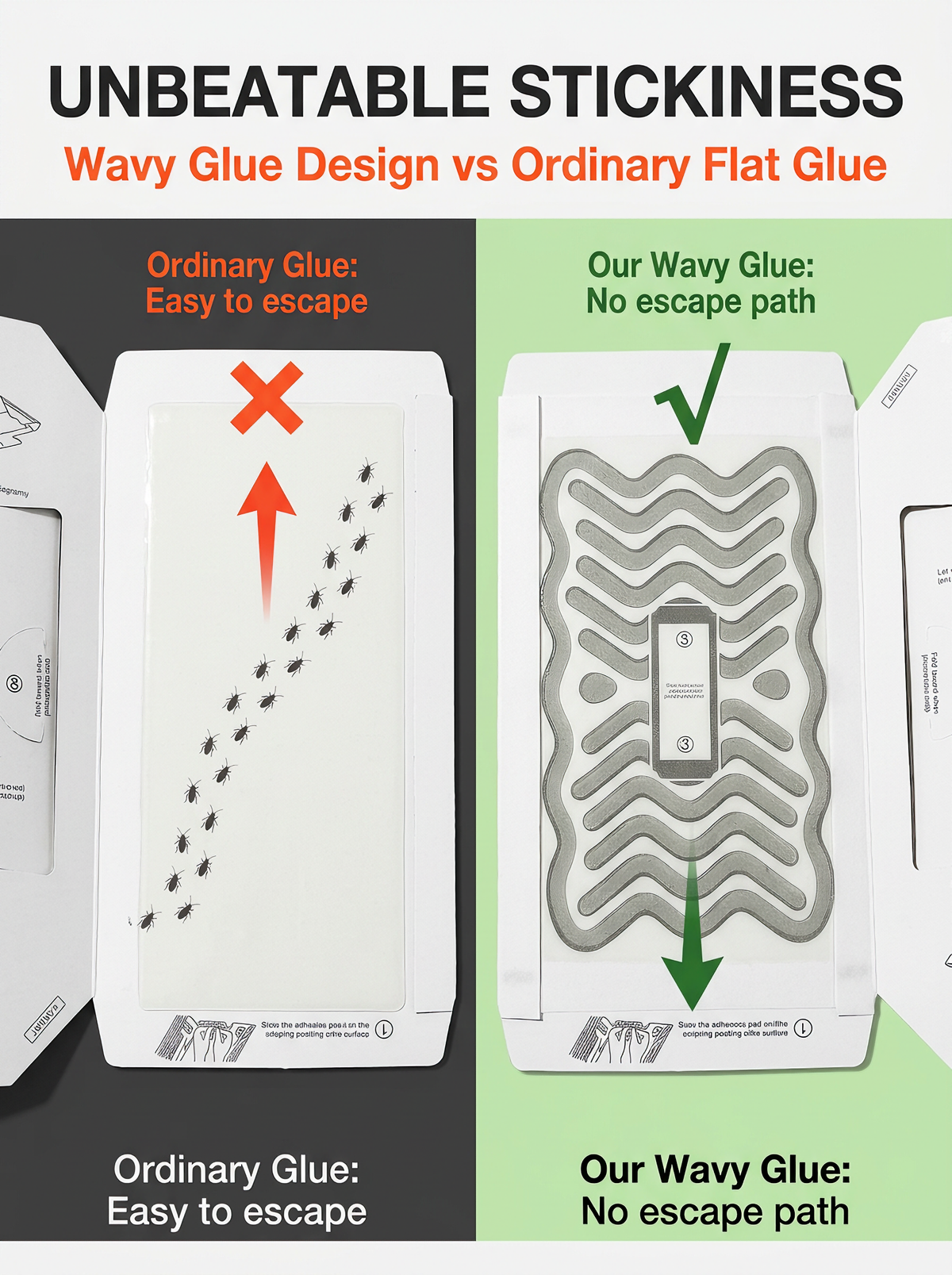 Christmas Pest Special 🎅 Buy More Get More Free| Cockroach Traps Non-Toxic Physical Roach Killer