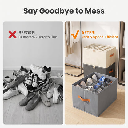 🔥Limited Time 50% Off✨Collapsible, Dust-Proof, and Moisture-Proof Shoe Storage Box