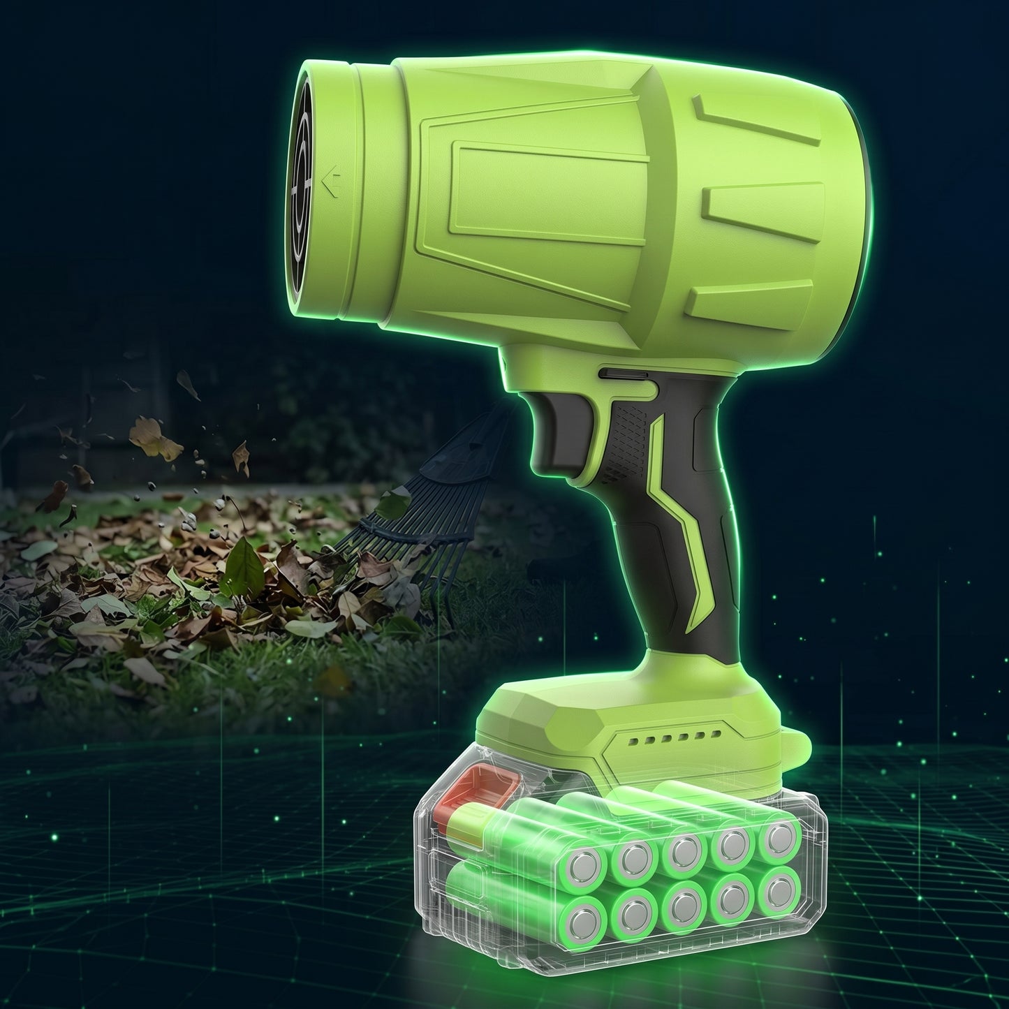 🎉50% Off for a Limited Time🎉 High-power Lithium Electric Air Blower with Violent Turbofan