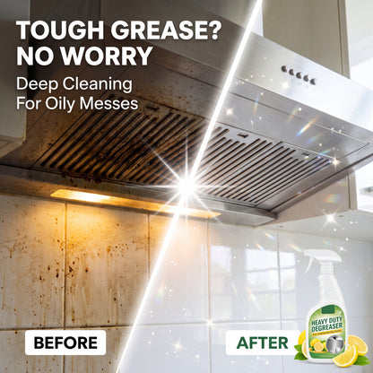 ✨Buy 1 Get 1 Free (for the first 50 customers)🎁🎉Kitchen degreaser🌿Powerful oil and stain removal with a fresh lemon scent