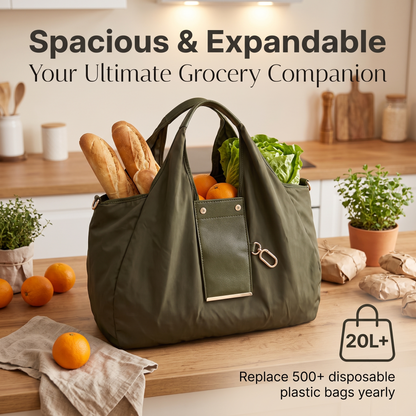 🔥2026 HOT SALE💥2-in-1 foldable tote bag