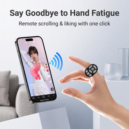 🎮First 50 customers enjoy 50% off ✨ Bluetooth Ring Remote Control – One-button control of your phone ✨
