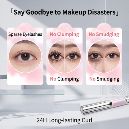 🔥Buy 1 Get 1 Free🔥Barbell Double-Ended Mascara: Waterproof, Sweatproof, Lengthening, and Curling