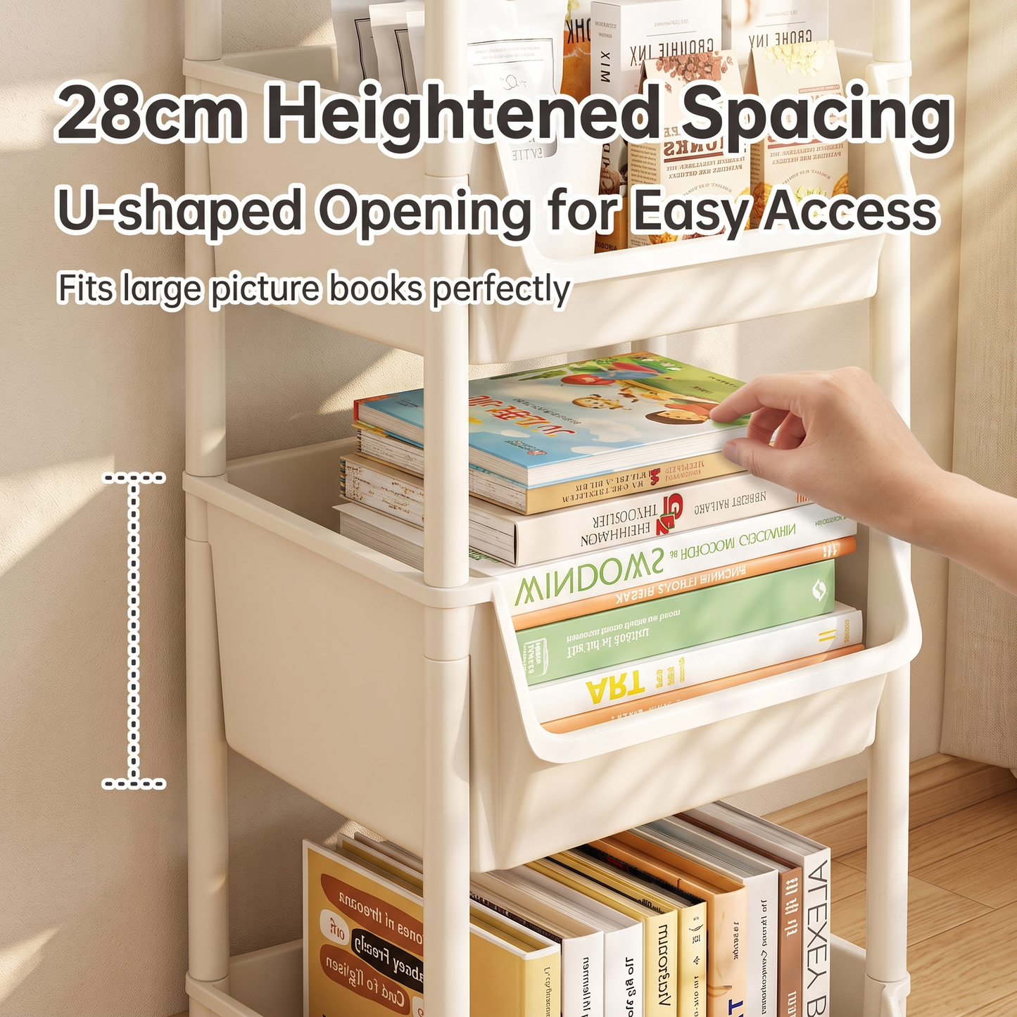 ✨50%off✨Utility Cart with Shelves