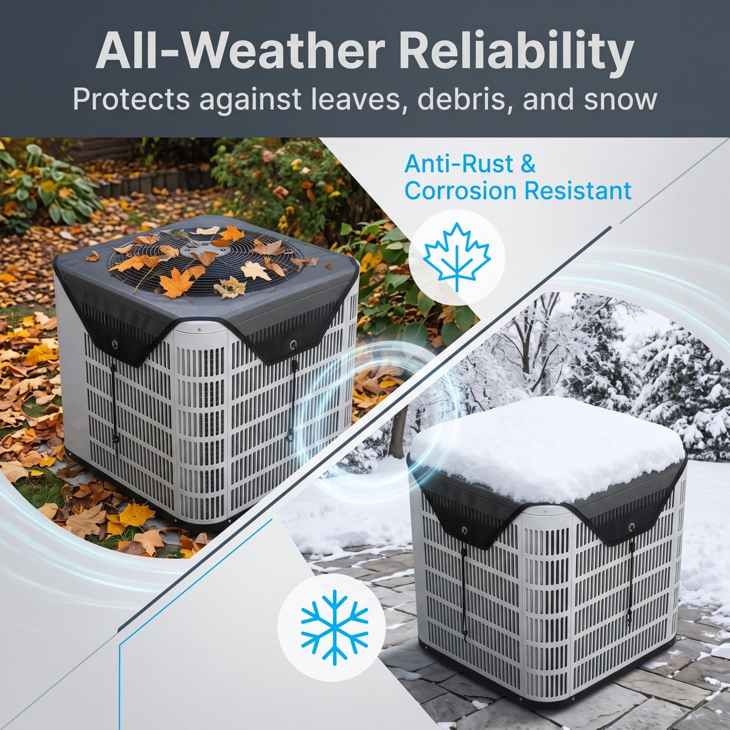 📢📢50% OFF !! ⏰Outdoor Air Conditioner Protective Mesh Cover