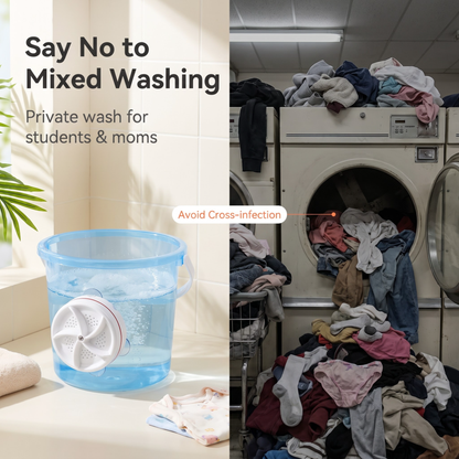 🔥🔥LIMITED-TIME 50% OFF! Portable Turbo Washer for Dishes & Laundry