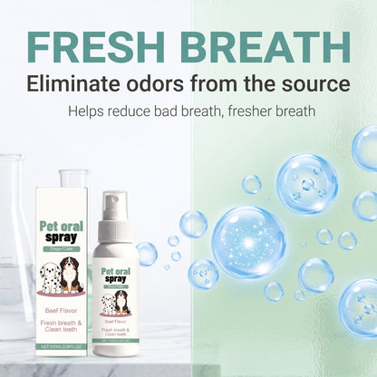 🐱🐶 First 50 customers get one free 🔥 Fresh Breath Pet Teeth Spray