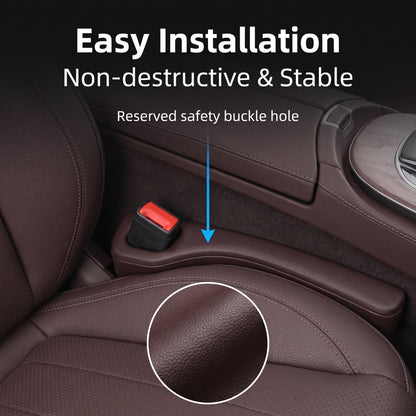 🔥Sales up to 50% off🔥 Universal Car Seat Gap Filler Strip – Anti-Drop Pad with Seatbelt Slot