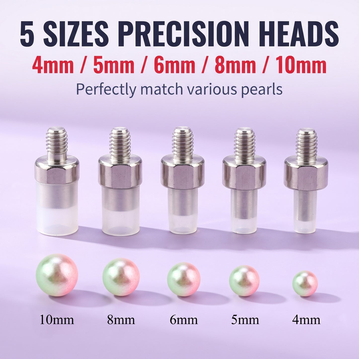 ✨50%off✨Manual Pearl Studding Machine Kit – DIY Rivet Tool for Clothes, Shoes, Bags & Handmade Ornaments