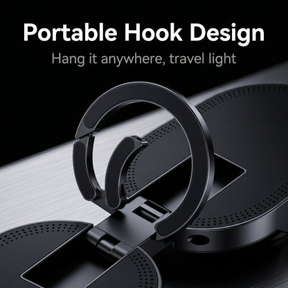 🔥Buy 1 Get 1 Free🔥2026 New 3-in-1 Foldable Rotating Bracket | Suction Magnetic Carabiner Support Stand