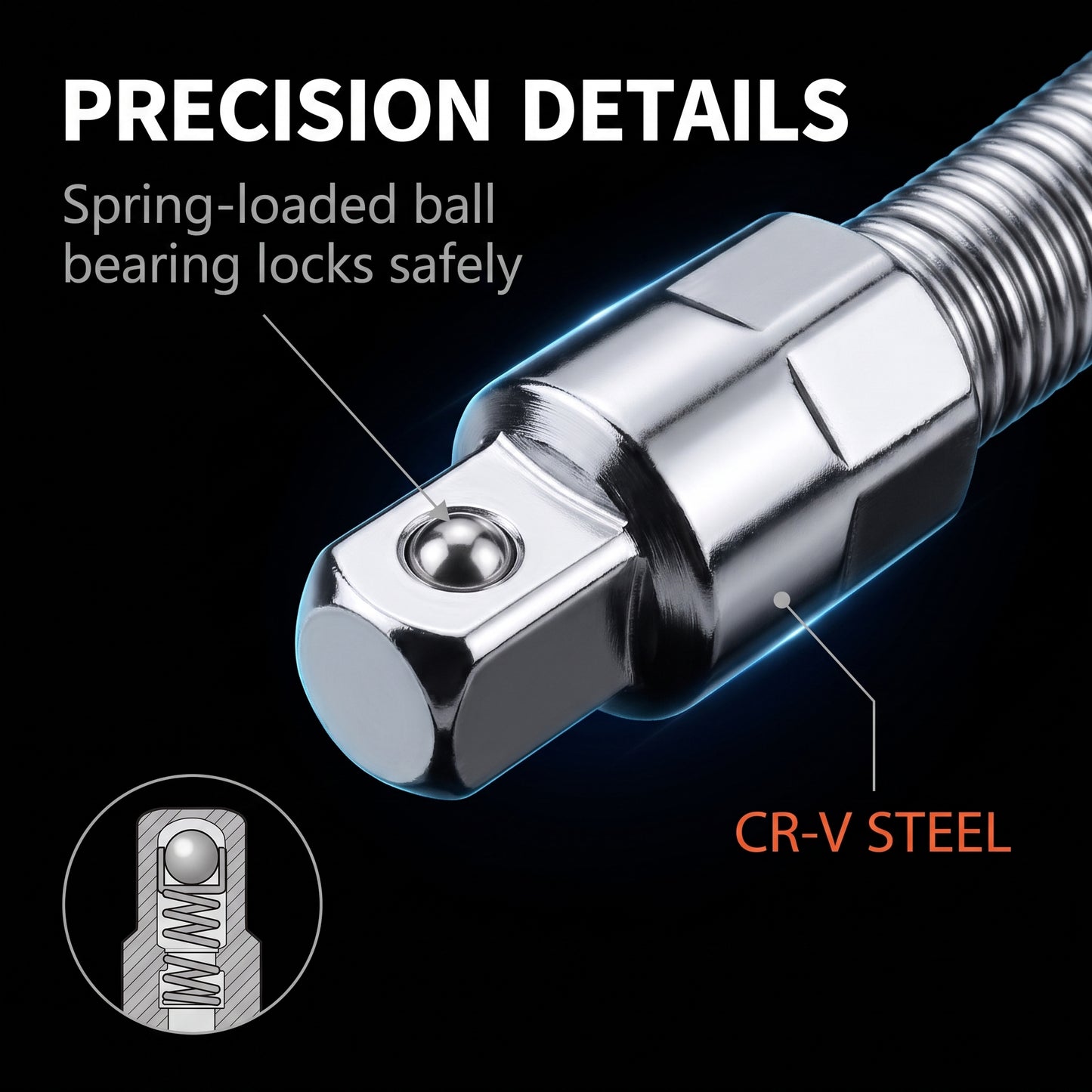 🔥50%off🔥Flexible Universal Socket Extension Bar & Drive Connecting Rod Tool
