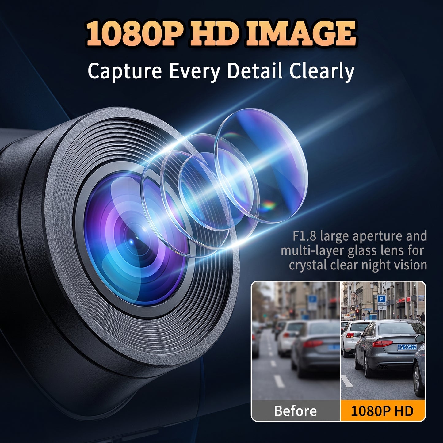 ⏰ 24‑Hour‑Only Deal｜4‑Camera Dash Cam Round‑The‑Clock Safety Guard