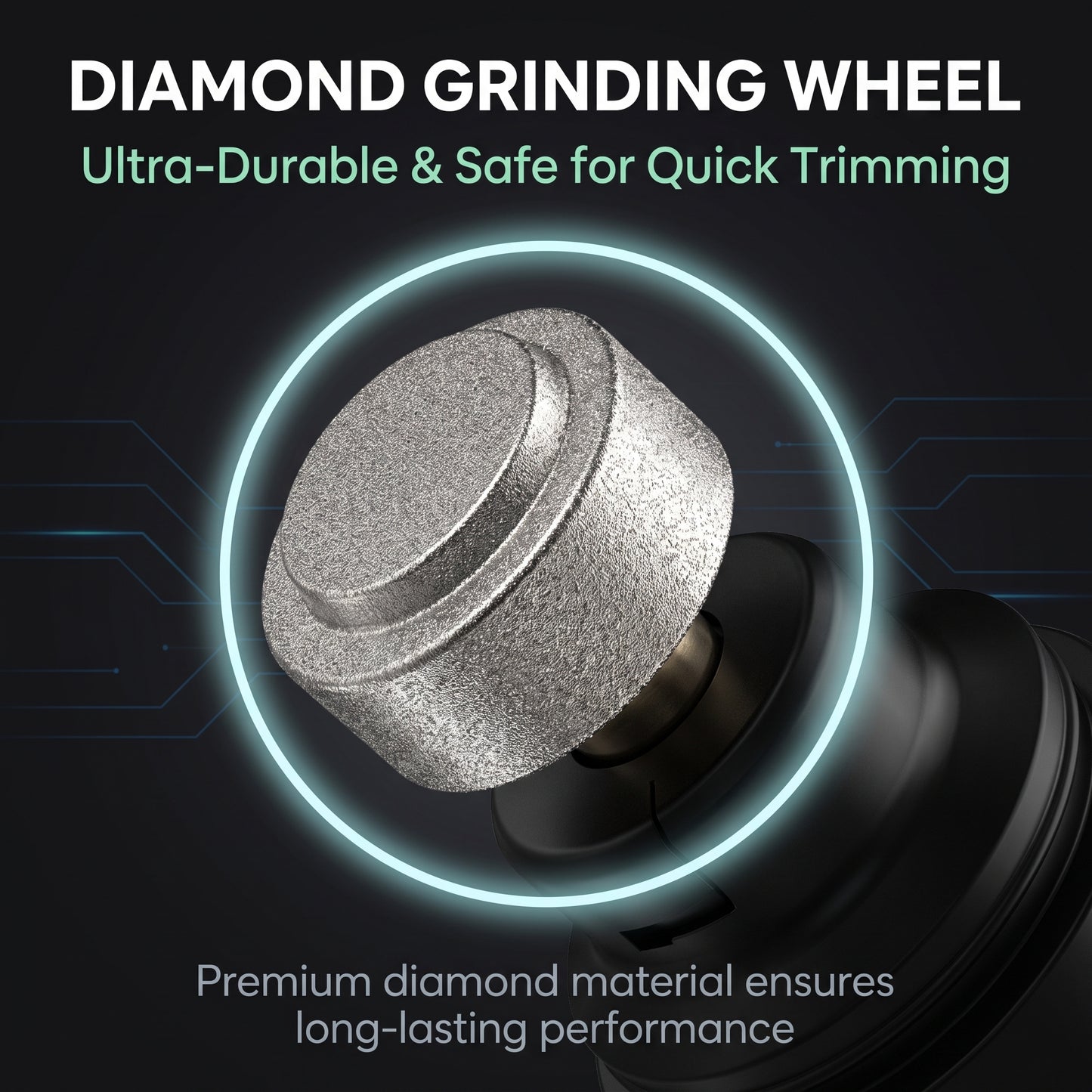 🔥Today Only 50% Off｜Pet Nail Grinder With Diamond‑Grade Grinding Wheels