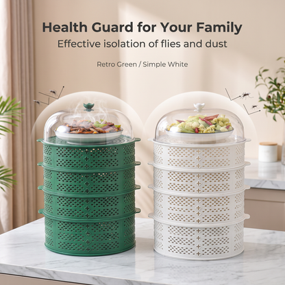 🔥First 50 customers enjoy a 50% discount🔥Dustproof and mosquito-proof multi-layer hollowed-out bowl lid