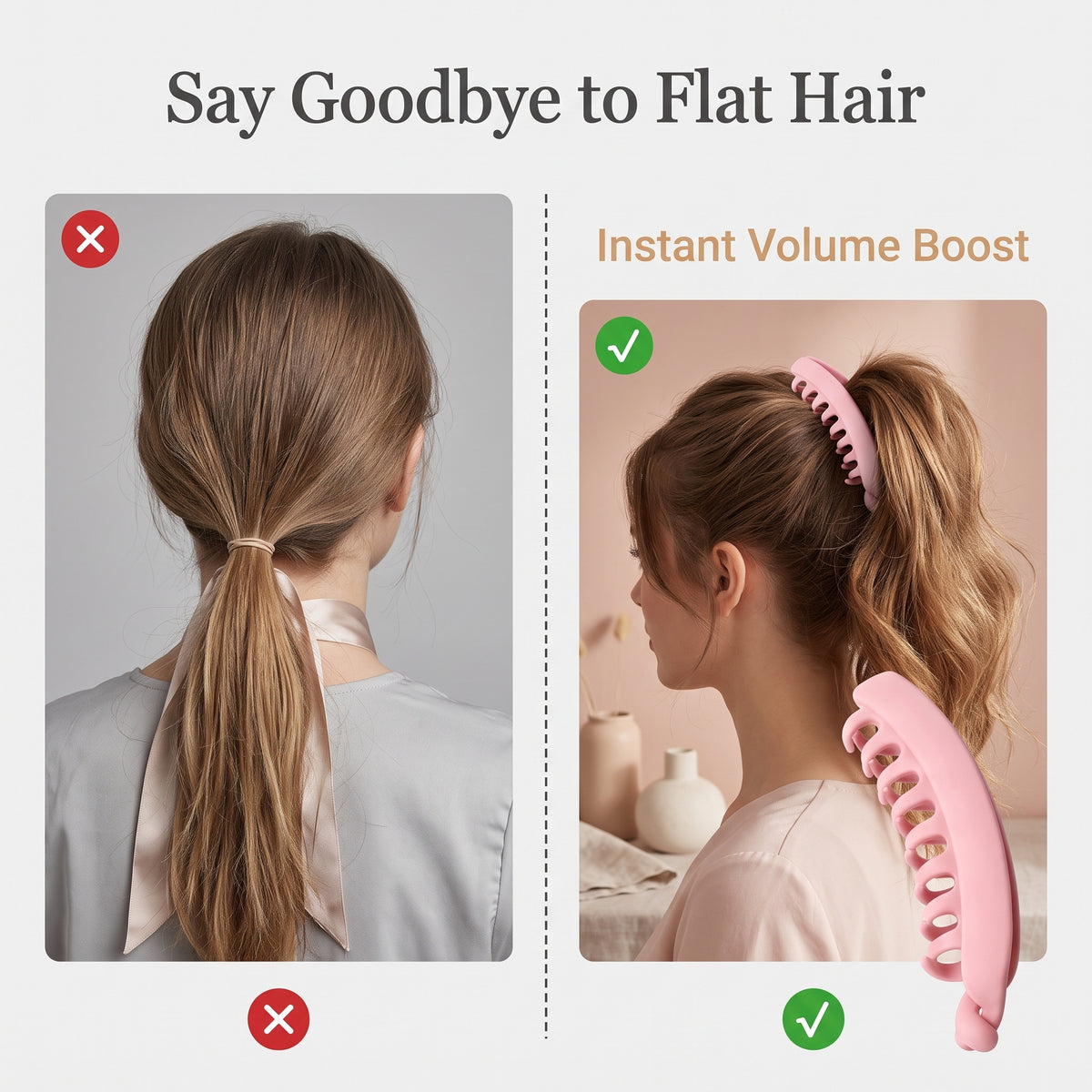 🎁Buy 2 Get 2 Free💞Banana Hair Clips Non-slip 9 Colors