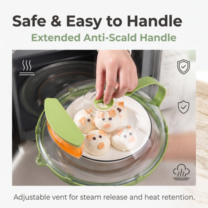 🔥 50% OFF🌟Microwave Splash-Proof Food Cover