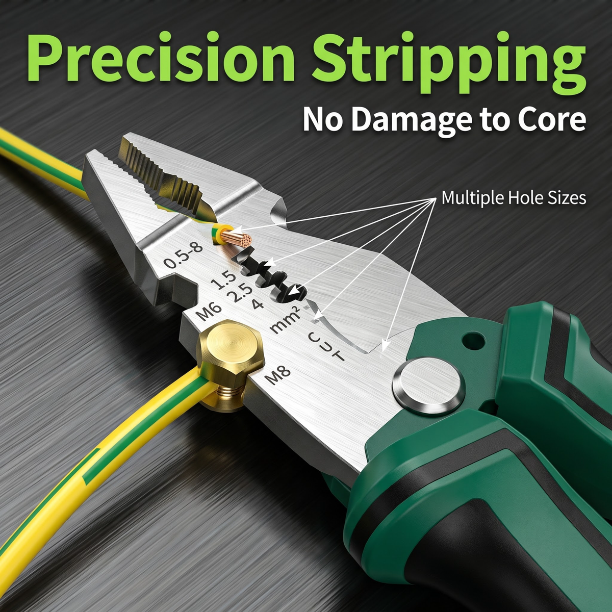 🔥50% off for the first 50 customers! ✨16-in-1 Multi-function pointed-nosed wire stripping pliers