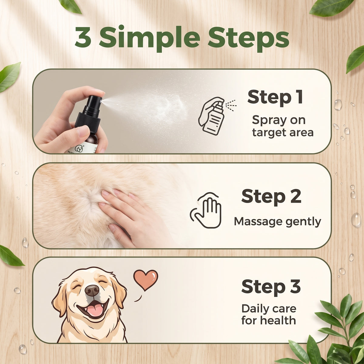 🔥 Save 50%! | Buy 1 Get 1 Free🐱🐶 Pet Skin Care Spray to Relieve Skin Redness, Suitable for Dogs and Cats