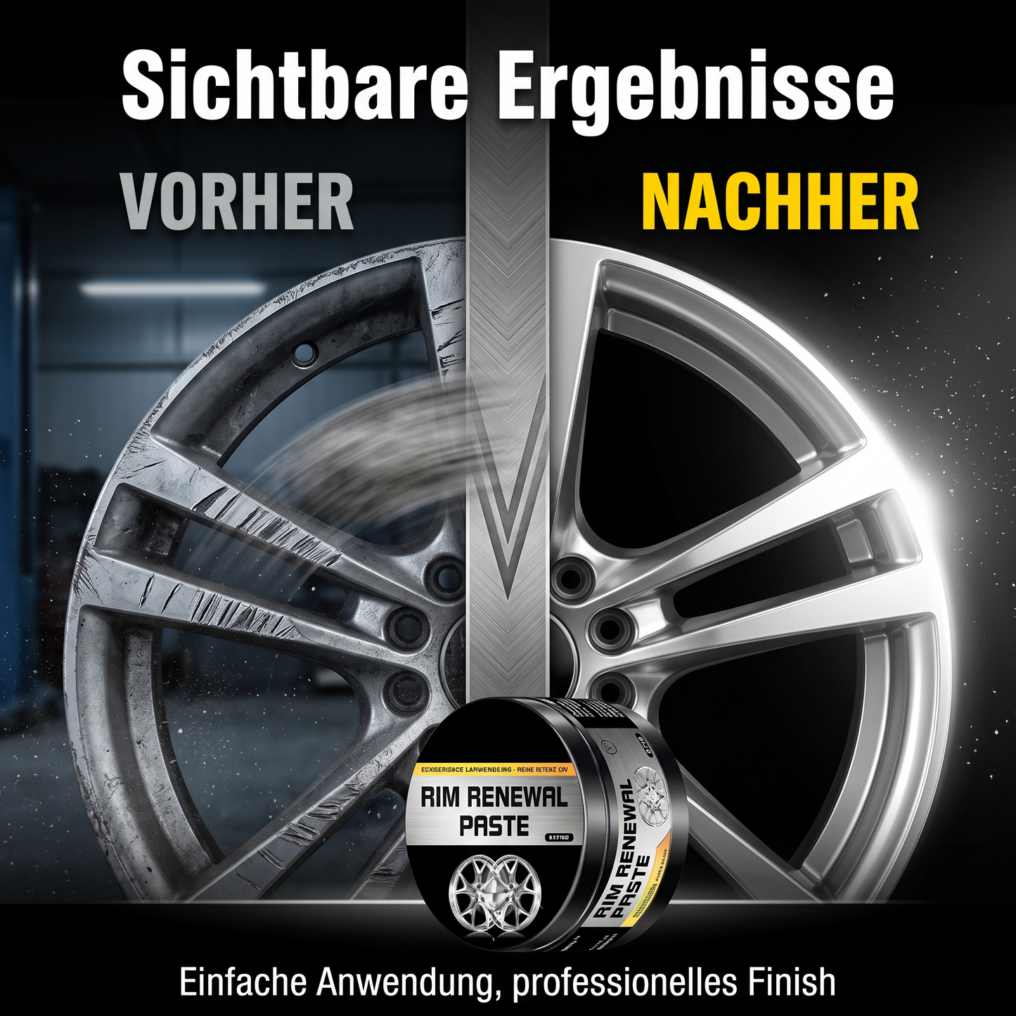 🔥1 kaufen, 1 gratis!🔥All-in-One Felgenreparaturpaste – Felgen sehen wieder wie neu aus